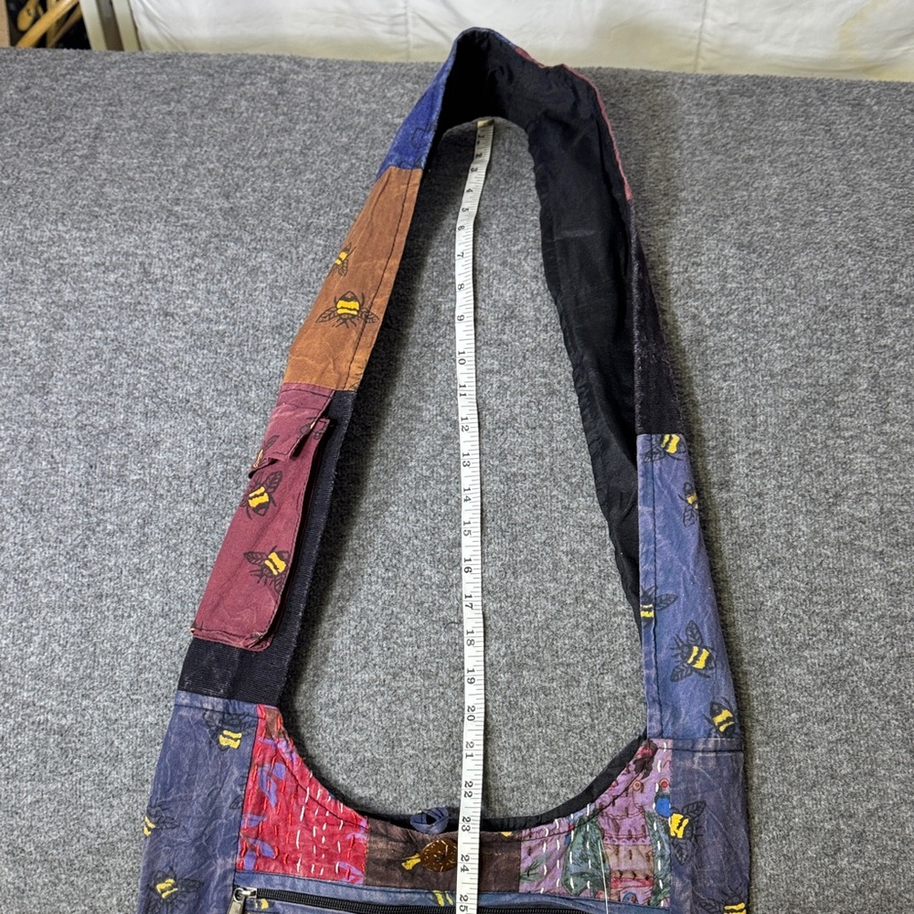 Kathmandu Imports Boho Patchwork Crossbody Bag‎ - Picture 14 of 14